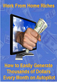 work from home riches - generating income online- ebook cover