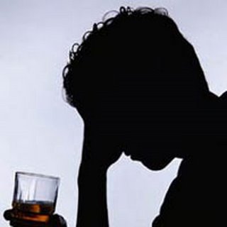 Substance abuse and addiction image of alcoholic