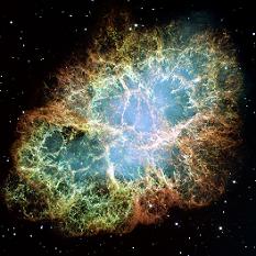 cosmic crab nebula