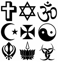 symbols from various religions