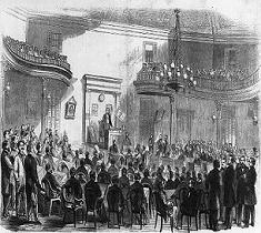 confederate congress building and meeting
