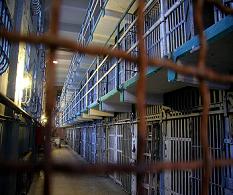 prison bars cell at alcatraz